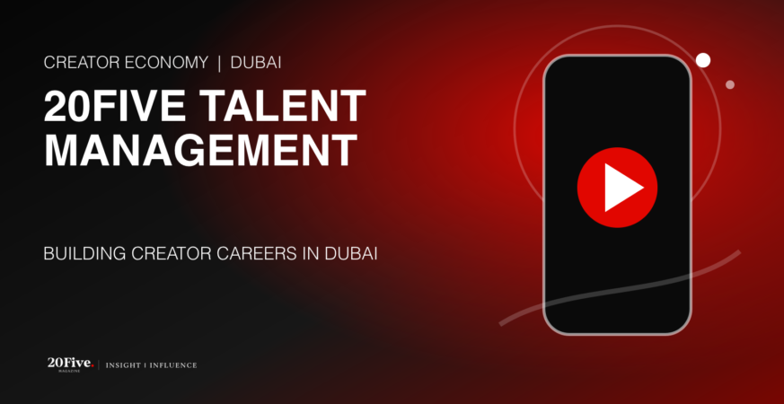 20Five Talent Management agency in Dubai supporting creator careers