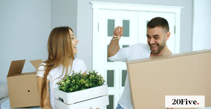 Dubai First Time Home Buyer Program resident entering a new home