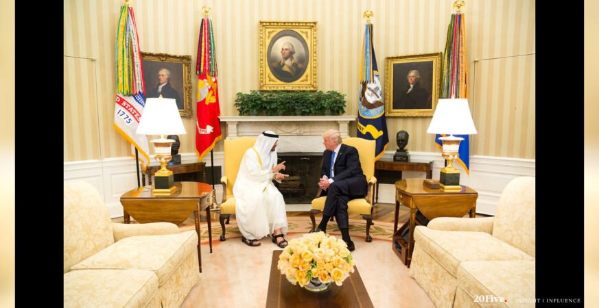 Sheikh Mohamed bin Zayed leadership portrait of the UAE President