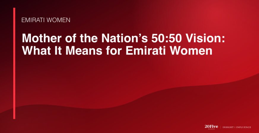 Mother of the Nation 50:50 Vision featured editorial graphic by 20Five