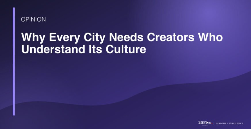 cultural content creators featured editorial graphic by 20Five