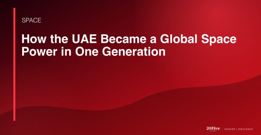 UAE space programme featured editorial graphic by 20Five