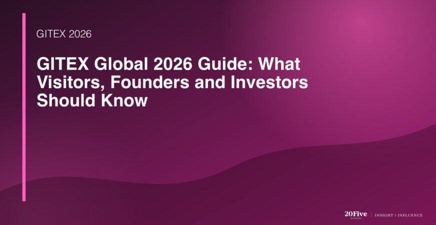 GITEX Global 2026 guide featured editorial graphic by 20Five